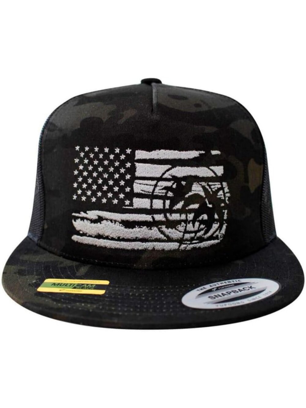 Classic Meshback Snapback Baseball Cap | Adjustable Unisex Hat with Logo